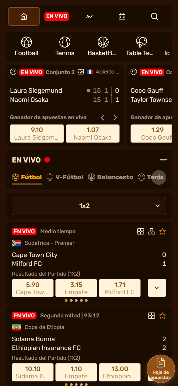 Apuestas deportivas